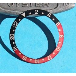 ROLEX Fat Font BEZEL Insert GMT Master II 16710, 16700, 16760 Sophia Loren, Fat Lady OEM Original FADED