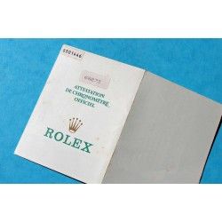 ROLEX CIRCA 1978 VINTAGE PAPER CERTIFICAT WARRANTY ROLEX OYSTER PERPETUAL WATCHES ALL MODEL, Ref 572.02.300