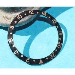 Rolex Fat font Black color bezel Insert GMT Master II 16710, 16700, 16760 Sophia Loren, Fat Lady OEM Original