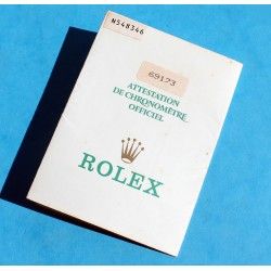 ROLEX VINTAGE & RARE 1993 GARANTIE PAPIER 430 MONTRES ROLEX TOUS MODÈLES OYSTER, Ref 564.00.300.1.94