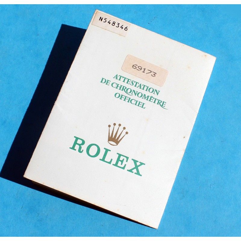 ROLEX 1993 VINTAGE PUNCHED PAPER CERTIFICAT WARRANTY 430 ROLEX OYSTER PERPETUAL WATCHES ALL MODEL, Ref 564.00.300.1.94