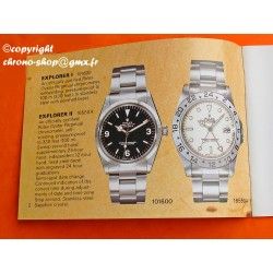 VINTAGE BOOKLET ROLEX EXPLORER 1016-16550