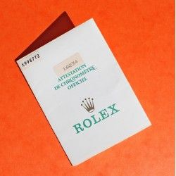 ROLEX VINTAGE & RARE 1992 GARANTIE PAPIER 430 MONTRES ROLEX TOUS MODÈLES OYSTER, Ref 564.00.400.11.92