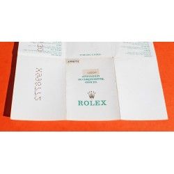 ROLEX VINTAGE & RARE 1992 GARANTIE PAPIER 430 MONTRES ROLEX TOUS MODÈLES OYSTER, Ref 564.00.400.11.92