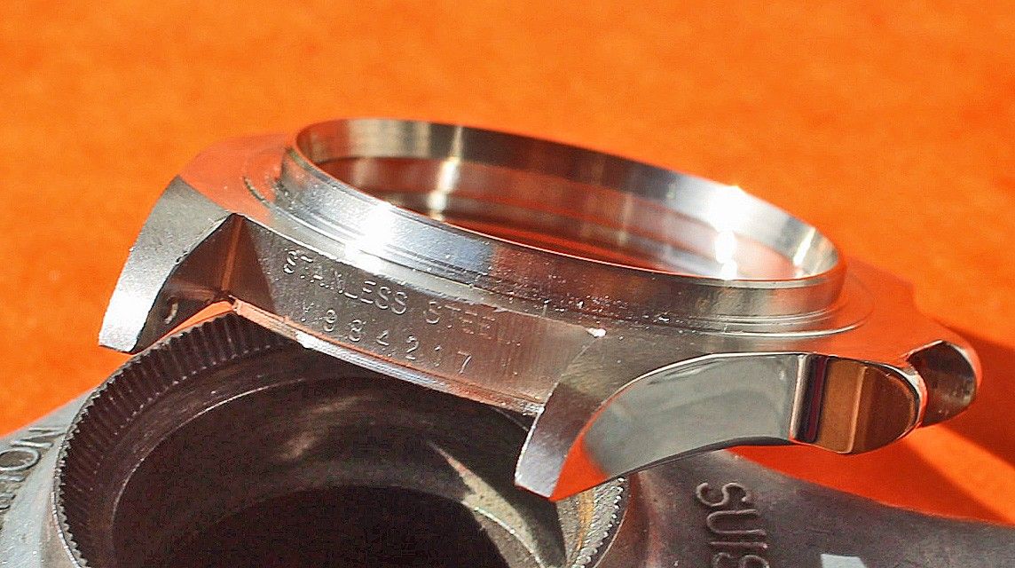 Boîtier De Montre En Acier 35 Mm (carrure + Verre + Fond) - Occasion Comme Neuf, Jamais Utilisé