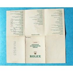 ROLEX 1992 VINTAGE PUNCHED PAPER CERTIFICAT WARRANTY 430 ROLEX OYSTER PERPETUAL DATEJUST 16234, Ref 564.00.400.11.92