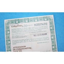 ROLEX 1992 VINTAGE PUNCHED PAPER CERTIFICAT WARRANTY 430 ROLEX OYSTER PERPETUAL DATEJUST 16234, Ref 564.00.400.11.92