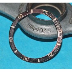 ☆☆ RARE ROLEX SUBMARINER INSERT DE LUNETTE 5512, 1680, 5513, 1665 "BROWN" TROPICAL SLIM FONT VERSION ☆☆