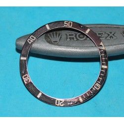 ☆☆ RARE ROLEX SUBMARINER INSERT DE LUNETTE 5512, 1680, 5513, 1665 "BROWN" TROPICAL SLIM FONT VERSION ☆☆