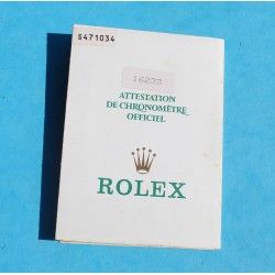 ROLEX VINTAGE & RARE 1994 GARANTIE PAPIER 430 MONTRES ROLEX 16233, Ref 564.00.100.6.94