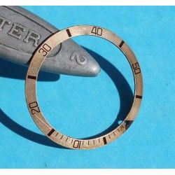 ☆RARE ROLEX SUBMARINER TROPICAL VINTAGE SLIM FONT BEZEL INSERT LUNETTE 5512, 5513, 1680, 1680/8 Mk IV☆