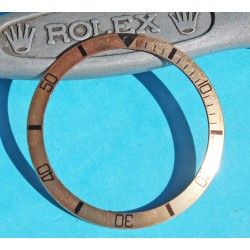 ☆RARE ROLEX SUBMARINER TROPICAL VINTAGE SLIM FONT BEZEL INSERT LUNETTE 5512, 5513, 1680, 1680/8 Mk IV☆