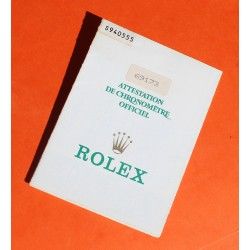 ROLEX 1994 VINTAGE PUNCHED PAPER CERTIFICAT WARRANTY 430 ROLEX DATEJUST 16233, Ref 564.00.300.1.94