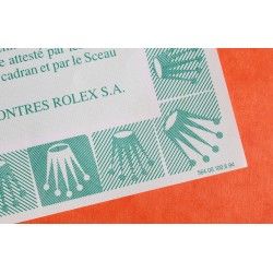 ROLEX 1994 VINTAGE PUNCHED PAPER CERTIFICAT WARRANTY 430 ROLEX DATEJUST 16233, Ref 564.00.300.1.94