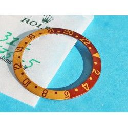 Rolex Vintage 16753 ,16758, 16750, 1675, 1675/8, 1675/3 GMT Master 18k Bronze Brown Watch Bezel Insert part