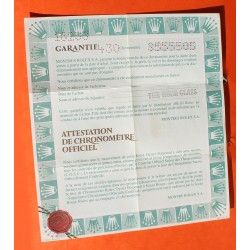 ROLEX 1994 VINTAGE PUNCHED PAPER CERTIFICAT WARRANTY 430 ROLEX DATEJUST 16233, Ref 564.00.300.1.94