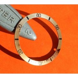 ☆RARE ROLEX SUBMARINER TROPICAL VINTAGE SLIM FONT BEZEL INSERT LUNETTE 5512, 5513, 1680, 1680/8 Mk IV☆