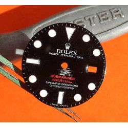 Rolex 2000's luminova Glossy Maxi dial Submariner date 16610LV Black Index cal 3135 For restore