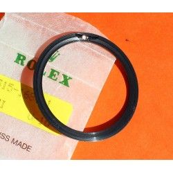 Rolex Mint 90's Glossy Black color Submariner Date Tutone 16803, 16613, 16808, 16618 Gold Watch Bezel Graduated Insert Part