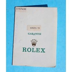 ROLEX VINTAGE & RARE 1992 WARRANTY PAPER 430 WATCHES ROLEX CELLINI QUARTZ 6633, Ref 568.00.20.4.1992