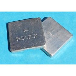 Rolex Vintage Boite métallique ancienne de stockage d'accessoires montres, outils, pièces détachées horlogères