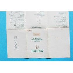 ROLEX 1993 VINTAGE PUNCHED PAPER CERTIFICAT WARRANTY 430 ROLEX OYSTER PERPETUAL WATCHES ALL MODEL, Ref 564.00.300.1.94