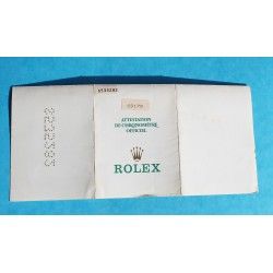 ROLEX 1993 VINTAGE PUNCHED PAPER CERTIFICAT WARRANTY 430 ROLEX OYSTER PERPETUAL WATCHES ALL MODEL, Ref 564.00.300.1.94