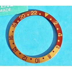 Rolex Vintage NOS Tutone 16753 ,16758, 16750, 1675, 1675/8, 1675/3 GMT Master 18k Bronze Brown Watch Bezel Insert part