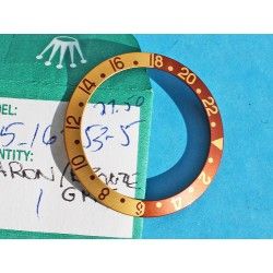 Rolex Vintage NOS Tutone 16753 ,16758, 16750, 1675, 1675/8, 1675/3 GMT Master 18k Bronze Brown Watch Bezel Insert part