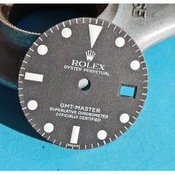 Rolex original Vintage 1675 Tritium Oyster Perpetual GMT Master "Matte" Dial watch Cal 1565, 1575