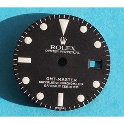 Rolex Original GMT 1675 montre Vintage cadran tritium patiné matte Cal 1575, 1565 automatique