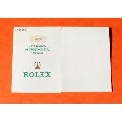 ROLEX 1992 VINTAGE PUNCHED PAPER CERTIFICAT WARRANTY 430 ROLEX OYSTER PERPETUAL DATEJUST, Ref 564.00.300.4.92