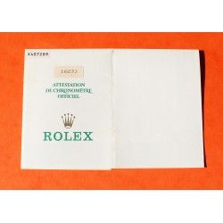 ROLEX VINTAGE & RARE 1992 GARANTIE PAPIER 430 MONTRES ROLEX DATEJUST, Ref 564.00.300.4.92