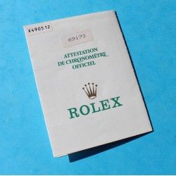 ROLEX 1992 VINTAGE PUNCHED PAPER CERTIFICAT WARRANTY 430 ROLEX OYSTER PERPETUAL DATEJUST 16233, Ref 564.00.300.4.92