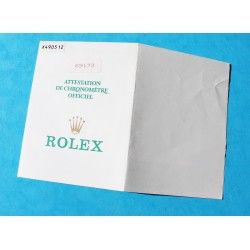 ROLEX 1992 VINTAGE PUNCHED PAPER CERTIFICAT WARRANTY 430 ROLEX OYSTER PERPETUAL DATEJUST 16233, Ref 564.00.300.4.92