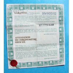 ROLEX 1992 VINTAGE PUNCHED PAPER CERTIFICAT WARRANTY 430 ROLEX OYSTER PERPETUAL DATEJUST 16233, Ref 564.00.300.4.92