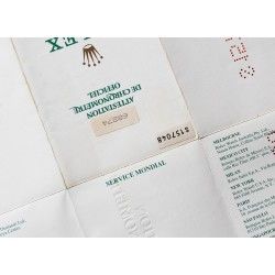 ROLEX 1994 VINTAGE PUNCHED PAPER CERTIFICAT WARRANTY 430 ROLEX DATEJUST 16233, Ref 564.00.300.1.94