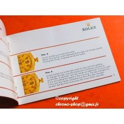 RARE VINTAGE 1982 ROLEX DAY-DATE BOOKLET