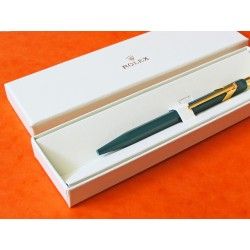 Rolex ballpoint pen green new in box highly collectible