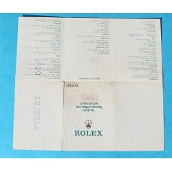 ROLEX 1994 VINTAGE PUNCHED PAPER CERTIFICAT WARRANTY 430 ROLEX OYSTER PERPETUAL DAYDATE 18238 WATCHES , Ref 564.00.300.1.94