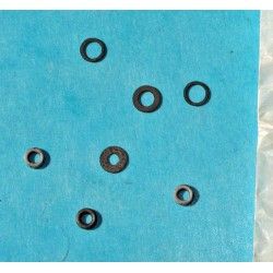 GENUINES NOS ROLEX BLACK Flat Crown Gaskets watches ref 600/0