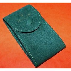 Original Rolex Suede green velvet pouch traveler's service holder case watches Submariner, Gmt, Daytona, Explorer, Air King