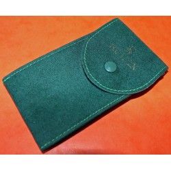 Original Rolex Suede green velvet pouch traveler's service holder case watches Submariner, Gmt, Daytona, Explorer, Air King