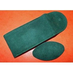 Original Rolex Suede green velvet pouch traveler's service holder case watches Submariner, Gmt, Daytona, Explorer, Air King