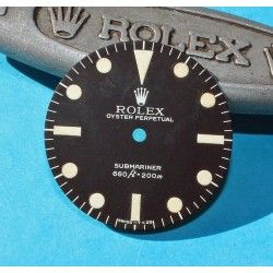 Rolex Genuine Serif Maxi Dial MkI 5513 Submariner mat vintage Tritium Watch Dial Feet first Cal 1520, 1530