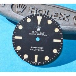 Rolex Genuine Serif Maxi Dial MkI 5513 Submariner mat vintage Tritium Watch Dial Feet first Cal 1520, 1530