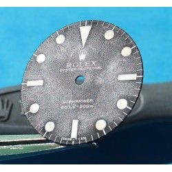 Rolex Genuine Serif Maxi Dial MkI 5513 Submariner mat vintage Tritium Watch Dial Feet first Cal 1520, 1530