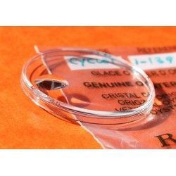 ★VINTAGE VERRE DE MONTRE ROLEX PLEXIGLAS SUBMARINER DATE PLEXI, HESALITE CYCLOPE 127, 1680, 1680-8★