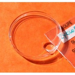 ★VINTAGE VERRE DE MONTRE ROLEX PLEXIGLAS SUBMARINER DATE PLEXI, HESALITE CYCLOPE 127, 1680, 1680-8★