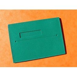 Exclusive & Collectible Rolex Green Card Holder paper documents watches guarantee, 11.5 cm x 8cm 